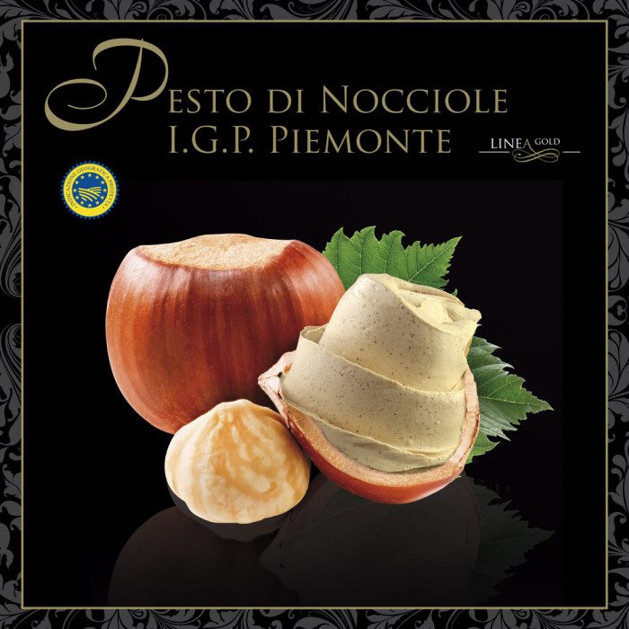 PESTO DI NOCCIOLA PIEMONTE IGP LINEA GOLD Leagel Secchiello Da 3