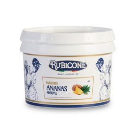 VARIEGATO ANANAS CN | Rubicone | Certificazioni: senza latte e derivati, vegan; Confezione: scatola 6 kg. - 2 secchielli da 3 kg