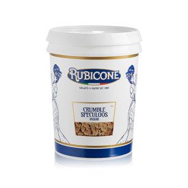 CREAMY CRUMBLE SPECULOOS | Rubicone | Pack: box of 8 kg. - 2 buckets of 4 kg.; Product family: crumble | Butter biscuit crumble 