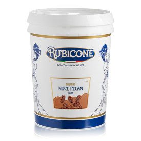 CREMINO PECAN NUTS | Rubicone | Certifications: halal; Pack: box of 10 kg. - 2 buckets of 5 kg.; Product family: cream ripples  