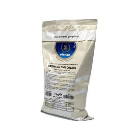 CHOCOLATE CREAM 1 KG. ELENKA - CHOCOLATE GELATO BASE | Elenka | Pack: bags of 1 kg.; Product family: ice cream bases | Tradition