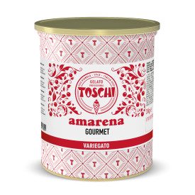 TOSCHI VARIEGATO AMARENA GOURMET - SOUR CHERRY 4 KG | Toschi Vignola | Certifications: vegan; Pack: 1 can of 4 kg.; Product fami