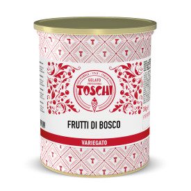 BERRIES RIPPLE CREAM | Toschi Vignola | Certifications: vegan; Pack: box of 8 kg. - 2 cans of 8 kg.; Product family: fruit rippl