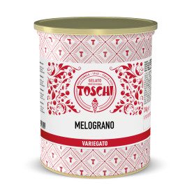 POMEGRANATE CREAM | Toschi Vignola | Certifications: vegan; Pack: box of 6 kg.-2 cans of 3 kg.; Product family: fruit ripples | 