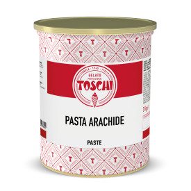 PEANUT PASTE | Toschi Vignola | Certifications: gluten free; Pack: box of 6 kg.-2 buckets of 3 kg.; Product family: nut pastes |