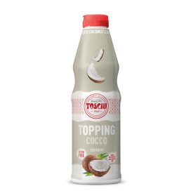 TOPPING COCONUT | Toschi Vignola | Certifications: gluten free; Pack: box of 5.4 kg.-6 bottles of 0.9 kg.; Product family: toppi