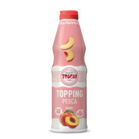 TOPPING PEACH | Toschi Vignola | Certifications: gluten free; Pack: box of 6 kg. -6 bottles of 1 kg.; Product family: toppings |