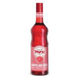 PINK GRAPEFRUIT SYRUP | Toschi Vignola | Pack: box of 7.92 kg. - 6 bottles of 1.32 kg.; Product family: syrups | Highly concentr