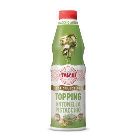 ANTONELLA PISTACHIO TOPPING TOP SELECTION | Toschi Vignola | Pack: box of 5.4 kg. - 6 bottles of 0.9 kg.; Product family: toppin