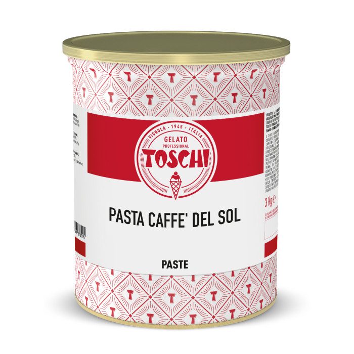 PASTA CAFFE' DEL SOL | Toschi | Confezione: scatola da 7 kg. - 2 lattine da 3,5 kg.; Tipo di prodotto: paste aromatizzanti | Pas PASTA CAFFE' DEL SOL | Toschi | Confezione: scatola da 7 kg. - 2 lattine da 3,5 kg.; Tipo di prodotto: paste aromatizzanti | Pas