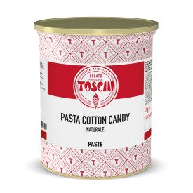 PASTA COTTON CANDY NATURALE | Toschi Vignola | Confezione: scatola da 8 kg. - 2 lattine da 4 kg.; Tipo di prodotto: paste aromat