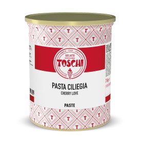 PASTA CILIEGIA CHERRY LOVE | Toschi | Confezione: scatola da 8 kg. - 2 lattine da 4 kg.; Tipo di prodotto: paste aromatizzanti |