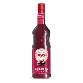 SOUR CHERRY SYRUP | Toschi | Certifications: vegan; Pack: box of 7.92 kg.-6 bottles of 1.32 kg.; Product family: syrups | High c