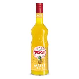 PINEAPPLE SYRUP | Toschi | Certifications: vegan; Pack: box of 7.92 kg.-6 bottles of 1.32 kg.; Product family: syrups | High con