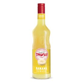 BANANA SYRUP | Toschi | Certifications: vegan; Pack: box of 7.92 kg.-6 bottles of 1.32 kg.; Product family: syrups | High concen