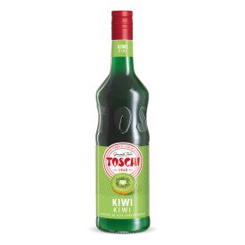 KIWI SYRUP | Toschi | Certifications: vegan; Pack: box of 7.92 kg.-6 bottles of 1.32 kg.; Product family: syrups | High concentr