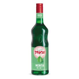 MINT SYRUP | Toschi | Pack: box of 7.92 kg.-6 bottles of 1.32 kg.; Product family: syrups | High concentration syrup for slush, 