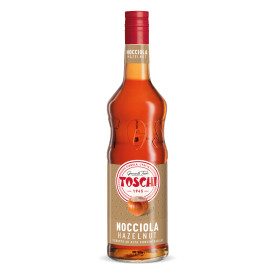 HAZELNUT SYRUP | Toschi | Certifications: vegan; Pack: box of 7.92 kg.-6 bottles of 1.32 kg.; Product family: syrups | High conc