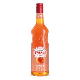 PEACH SYRUP | Toschi | Certifications: vegan; Pack: bottle of 1.32 kg.; Product family: syrups | High concentration syrup for sl