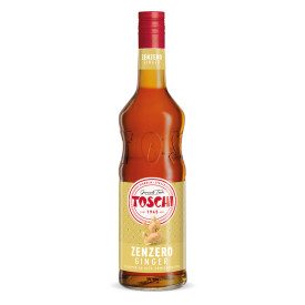 GINGER SYRUP 1.32 KG - TOSCHI | Toschi | Certifications: vegan; Pack: bottle of 1,32 kg.; Product family: syrups | Ginger-flavor
