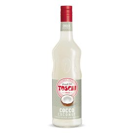 COCONUT SYRUP | Toschi | Pack: bottle of 1.32 kg.; Product family: syrups | High concentration syrup for slush, granita and cock