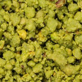 PISTACHIO CRUMBLE GLUTEN FREE | Nutman | Certifications: gluten free; Pack: bag of 1 kg.; Product family: crumble | Gluten-free 