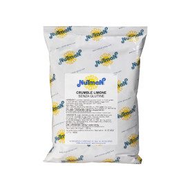 LEMON CRUMBLE GLUTEN FREE | Nutman | Certifications: gluten free; Pack: bag of 1 kg.; Product family: crumble | Gluten-free lemo