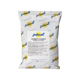 CLASSIC BUTTER CRUMBLE GLUTEN FREE | Nutman | Certifications: gluten free; Pack: bag of 1 kg.; Product family: crumble | Gluten-