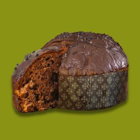 CHOCOLATE ARTISAN PANETTONE 2025 - NINO | Nino Total Food | Pack: panettone of 1 kg; Product family: pastry | Artisanal Panetton