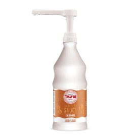 SALSA DOLCE AL CARAMELLO | Toschi | Confezione: scatola da 8 kg. - 4 flaconi da 2 kg.; Tipo di prodotto: milkshake e smoothies |