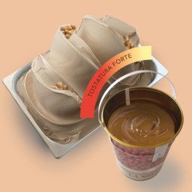 LAURUS HAZELNUT PASTE ELENKA - 1 KG. | Elenka | Pack: 1 kg. tin; Product family: nut pastes | Pure hazelnut paste, high grade ro