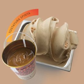 GOLD HAZELNUT PASTE ELENKA | Elenka | Pack: buckets of 5.5 kg.; Product family: nut pastes  | Pure hazelnut paste, mild toasting