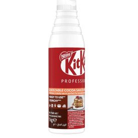 KITKAT TOPPING SAUCE 1 KG | Nestlé | Pack: bottle of 1 kg; Product family: toppings | 8000300428650 | Professional KitKat® Toppi