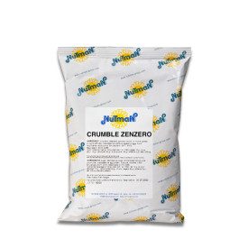 CRUMBLE ZENZERO NUTMAN 1 KG. | Nutman | Certificazioni: senza glutine; Confezione: sacchetti da 1 kg.; Tipo di prodotto: crumble