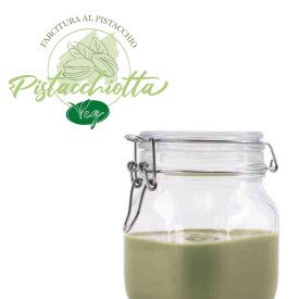 PISTACCHIOTTA VEG - CREMA PER FARCITURA VEGAN NUTMAN 3 KG. | Nutman | Certificazioni: senza glutine, senza lattosio, vegan; Conf