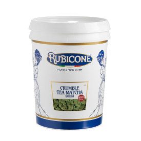 MATCHA TEA DRY CRUMBLE | Rubicone | Pack: box of 8 kg. - 2 buckets of 4 kg.; Product family: crumble | Crumble Dry Tea Matcha: c