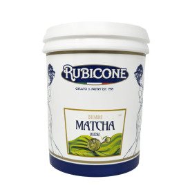 TEA MATCHA CREMINO | Rubicone | Pack: box of 10 kg. - 2 buckets of 5 kg.; Product family: cream ripples | Cremino Tea Matcha: a 