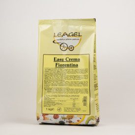 BASE EASY CREMA FIORENTINA 1 KG - BASE GELATO PRONTA - LEAGEL | Leagel | Confezione: busta da 1 kg.; Tipo di prodotto: basi e ne