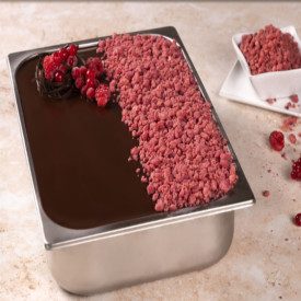 READY TO CRUMBLE RED FRUITS 2.5 KG - MARTINI GELATO | Martini Gelato | Certifications: halal, gluten free; Pack: jar of 2,5 kg.;