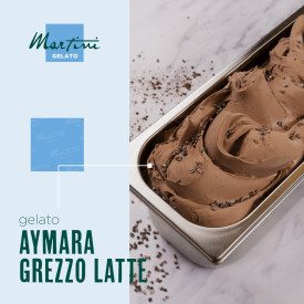 AYMARA RAW MILK 1.8 KG - CHOCOLATE BASES - MARTINI GELATO | Martini Gelato | Certifications: gluten free; Product family: ice cr