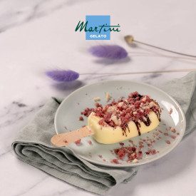 READY TO CRUMBLE RED FRUITS 2.5 KG - MARTINI GELATO | Martini Gelato | Certifications: halal, gluten free; Pack: jar of 2,5 kg.;