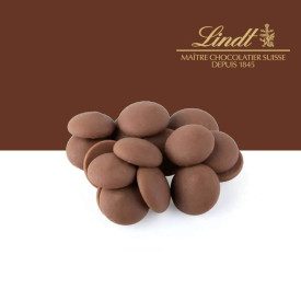 LATTE 30% LINDT - GOCCE CIOCCOLATO DA COPERTURA 6 KG. | Lindt | Certificazioni: senza glutine; Confezione: sacchetto da 6 kg. | 
