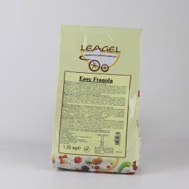 BASE EASY STRAWBERRY | Leagel | Certifications: gluten free; Pack: bag of 1,25 kg.; Product family: ice cream bases | A complete