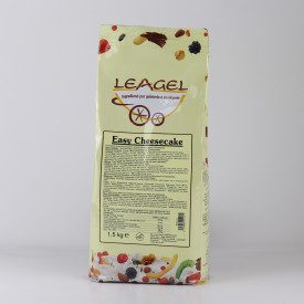 EASY CHEESECAKE ICE CREAM BASE - 1,5 KG. | Leagel | Certifications: gluten free; Pack: bag of 1,5 kg.; Product family: ice cream