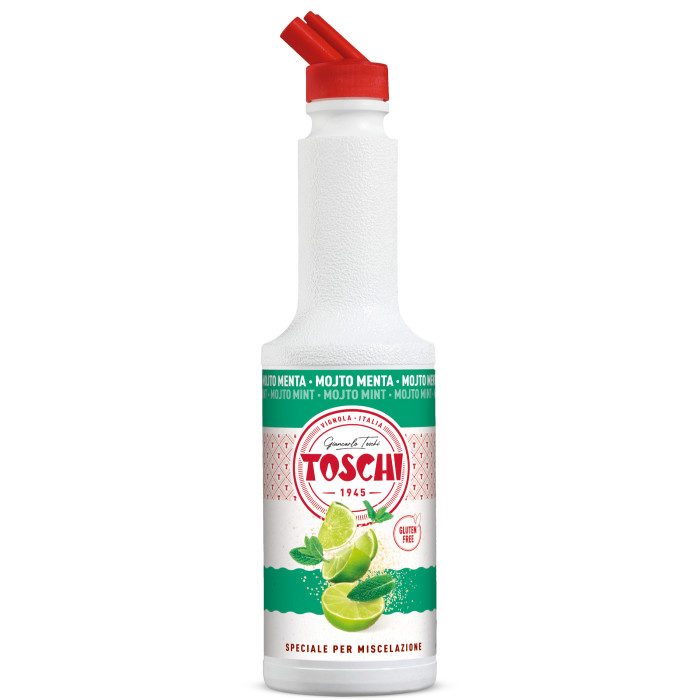 SCIROPPO MOJITO MENTA ACROBATIC FRUIT 1,3 KG COCKTAIL TOSCHI | Toschi | Confezione: speed bottle da 1,5 kg; Tipo di prodotto: sc SCIROPPO MOJITO MENTA ACROBATIC FRUIT 1,3 KG COCKTAIL TOSCHI | Toschi | Confezione: speed bottle da 1,5 kg; Tipo di prodotto: sc