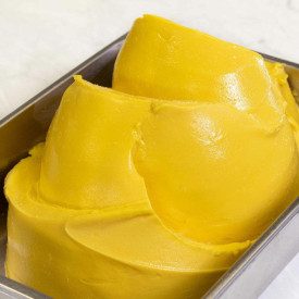 MANGO PASTE 321605 | Certifications: gluten free; Pack: bucket of 3,5 kg.; Product family: fruit pastes | Mango ice cream paste 