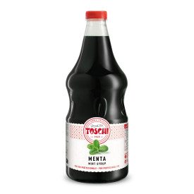 MINT SYRUP PET 3 KG. | Toschi | Certifications: vegan; Pack: box of 18 kg.-6 pet bottles of 3 kg.; Product family: syrups | High