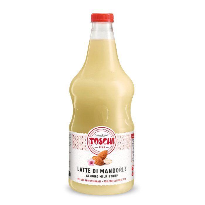 LATTE DI MANDORLA TOSCHI PET 3 KG. - SCIROPPO GRANITA | Toschi | Confezione: scatola da 18 kg. - 6 bot. pet da 3 kg.; Tipo di pr LATTE DI MANDORLA TOSCHI PET 3 KG. - SCIROPPO GRANITA | Toschi | Confezione: scatola da 18 kg. - 6 bot. pet da 3 kg.; Tipo di pr