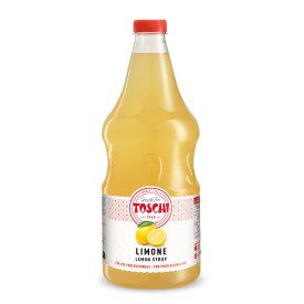 LEMON SYRUP PET 3 KG. | Toschi | Certifications: vegan; Pack: box of 18 kg.-6 pet bottles of 3 kg.; Product family: syrups | Hig