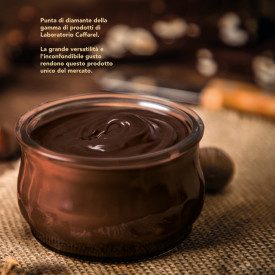 BITTER CHOCOLATE PASTE - CAFFAREL 5 KG | Caffarel | Certifications: gluten free; Pack: bucket of 5 kg. | Pinnacle of the Caffare